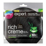 Godrej Expert Creme Hair Colour - Black Brown