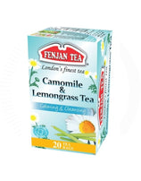 Fenjan Tea Camomile & Lemongrass Tea 20 Teabags 40g